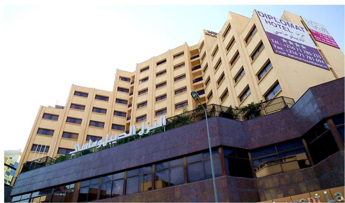 Diplomat Hotel Tunes Exterior foto